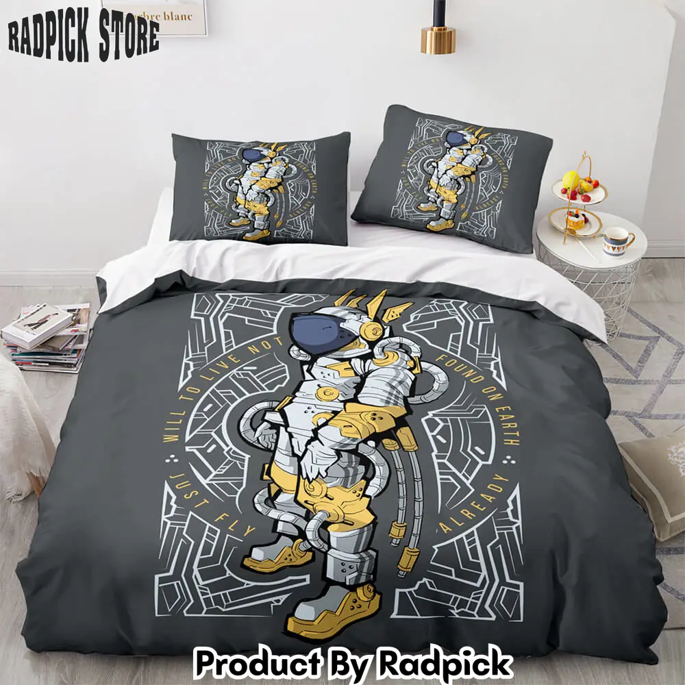 Spaceman cosplay bedding set duvet cover comforter bed sheets  rp0426187
